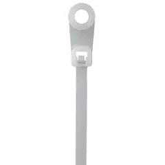 Panduit PLC2S-S6-M Pan-Ty® PLC2S-S6-M Locking Clamp Tie, PA6.6, M3, 7.9"L, 50lb, PK1000 — Connectors & Plugs