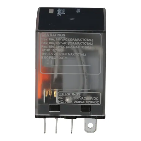 Schneider Electric 784XDXC-120A Power relay, SE Relays, 15A, 4PDT, 120 VAC, clear cover — Akcesoria ogólne