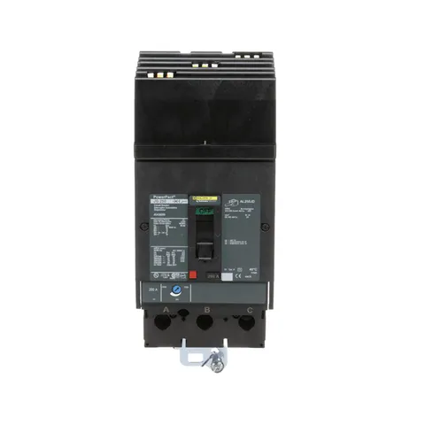 Schneider Electric JGA36200 Circuit breaker, PowerPacT J, 200A, 3 pole, 600VAC, 18kA, I-Line, thermal magnetic, 80%, ABC — Accessori generali