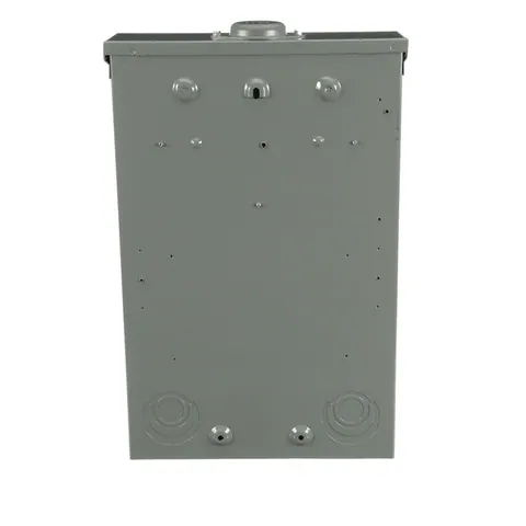Schneider Electric QO124M100PRB Load center, QO, 1 phase, 24 spaces, 34 circuits, 100A convertible main breaker, PoN, NEMA3R, UL — General Accessories