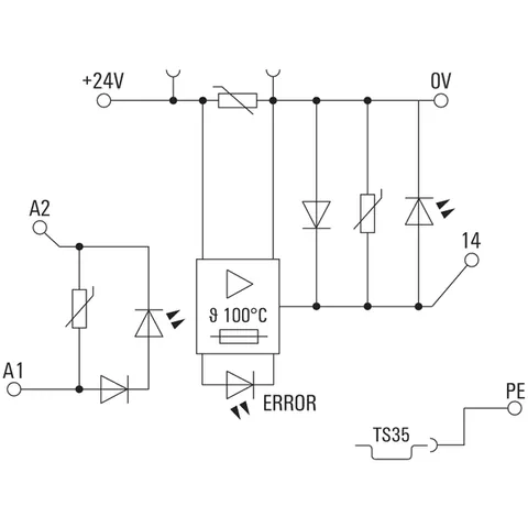 Weidmuller 8937970000 MOS 24VDC/8-30VDC 2A — Allgemeines Zubehör