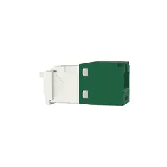 Panduit CJ688TGGR-24 UTP RJ45 Cat 6 TG Jack Module, Green — General Accessories