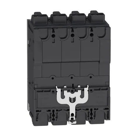 Schneider Electric BDL46030LU Circuit breaker, PowerPacT B, 30A, 4 pole, 600Y/347VAC, 14kA, lugs, thermal magnetic, 80%, control wire ON end — PLC