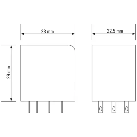 Weidmuller 8690030000 RCM370524 Relay with 3 CO Contacts — Contactors & Relays