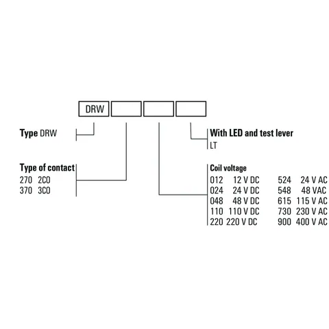 Weidmuller 1219380000 DRW270730LT Relay — Contactors & Relays