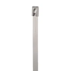 Panduit MLT6H-LP316 Pan-Steel® MLT6H-LP316 Cable Tie, SS 316, Heavy, 6" Dia., PK50 — Steckverbinder & Stecker