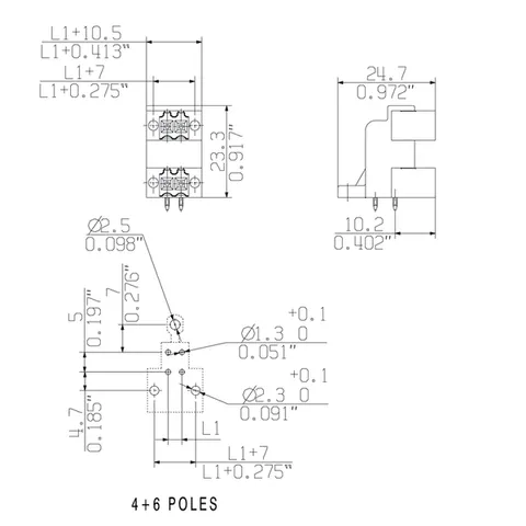 Weidmuller 1633810000 SLD 3.50/04/90F 3.2SN OR BX — Accesorios generales