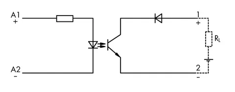 Wago 286-794 Optocoupler module; Nominal input voltage: 24 VDC; Red status indicator; gray — Contactors & Relays