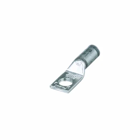 Panduit LCA4-56-L Compression Lug, 4 AWG, Tin-Plated Copper, One 0.31" Stud, PK50 — Industrial Cables & Wires