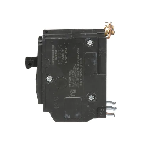 Schneider Electric QOB240 Mini circuit breaker, QO, 40A, 2 pole, 120/240VAC, 10kA, bolt on mount — General Accessories
