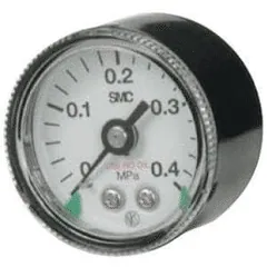 SMC G46-7-02-SRB G46-SRA/B, Pressure Gauge for Clean Regulator w/Limit Indicator (O.D. 42), G46-7-02-SRB — Manometers & Instrumentation