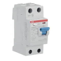 ABB 2CSF202101R1250 F202 A-25/0.03 Residual Current Circuit Breaker (2P) Type 30 mA — Power Supply