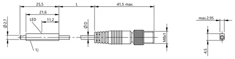 Balluff BMF0045 For different groove shapes with position-maintaining holding angles — Proximity & Inductive Sensors