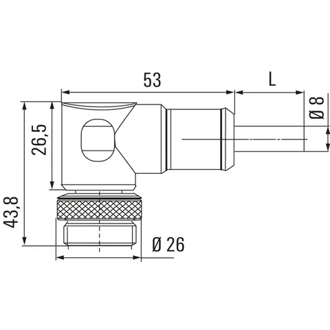 Weidmuller 1292110200 SAIL-7/8BW-3-2.0U — Accessori generali