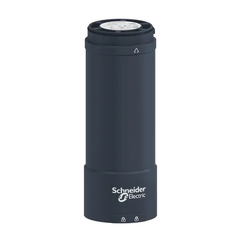 Schneider Electric XVUC21MP Base unit with top cover for modular tower lights, Harmony XVU, black, 60mm, PNP, 100...240V AC — General Accessories