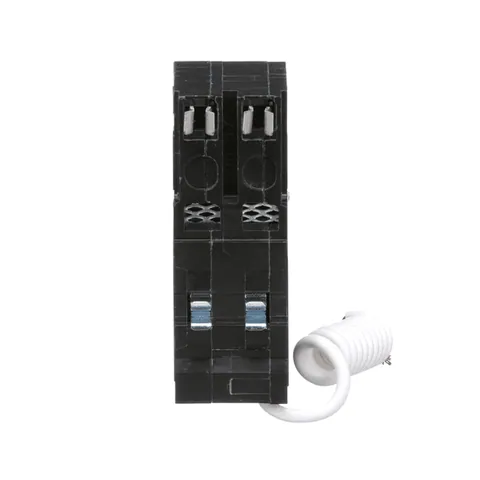 Schneider Electric QO260GFI Mini circuit breaker, QO, 60A, 2 pole, 120/240VAC, 10kA, 6mA grd fault A, pigtail, plug in mount — Accesorios generales