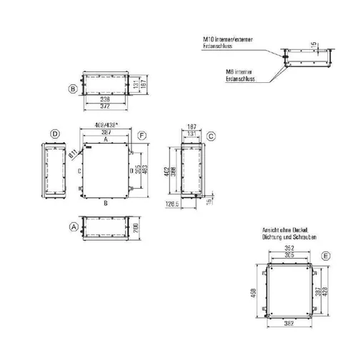 Weidmuller 1196180000 Terminal Box - Fixing Screw KTB FS 453820 S4E3 — General Accessories