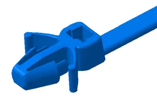 Hellermann Tyton 111-85729 1-Piece Fixing Ties with Arrowhead and Wings | — Herramientas manuales y eléctricas