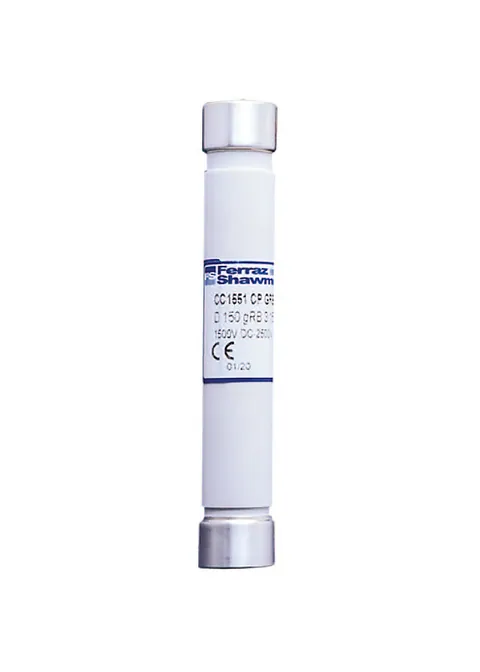 Mersen E075743 Cylindrical fuse-link 20x127 gR 1500VDC 0.8A with striker — General Accessories