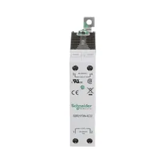 Schneider Electric SSR210DIN-AC22 SPST NO Solid State Relay, 10A, 90-280VAC Uc, SCR AC Zero Cross — Contattori e relè