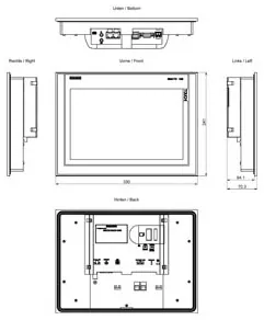 6AV2124-0MC01-0AX0 Siemens, HMIs & Industrial PCs