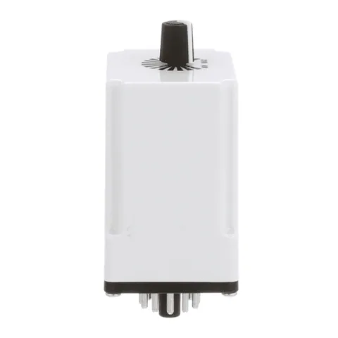 Schneider Electric 9050JCK29V20 Timing Relay, Type JCK, plug In, off delay, adjustable time, 1.2 to 120 minutes, 10A, 240 VAC, 120 VAC/110 VDC — General Accessories
