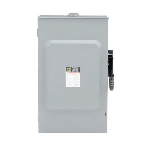Schneider Electric HU364RB Safety switch, heavy duty, non fusible, 200A, 3 wire, 3 pole, 150hp, 600VAC/DC, NEMA 3R, bolt on hub provision — General Accessories