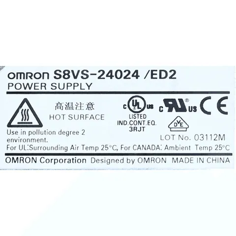 S8VS-24024/ED2 Omron, Stromversorgung