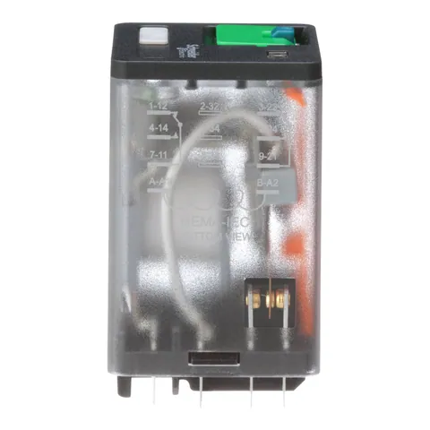 Schneider Electric 788XBXRM4L-110D General purpose relay, SE Relays, 788R, DPDT, 10A, 110 VDC, Quick terminal, clear cover with LED, lock push button — Akcesoria ogólne