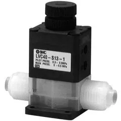 SMC LVC20-S07-Z LVC Series, High Purity Chemical Valve with Integral Fitting, Air Operated, Single Type — Allgemeines Zubehör