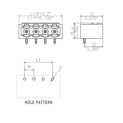 Weidmuller 1155490000 PCB Plug-in Connector, Male Header with Closed Side, THT — PCBs & Semiconductors