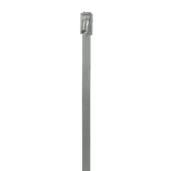 Panduit MLT2S-CP Pan-Steel® MLT2S-CP Cable Tie, SS 304, Standard, 2" Dia., PK100 — Conectores y enchufes