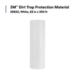 3M 7000000528 Dirt Trap Protection Material, 36852, White, 28 in x 300 ft, 1 roll per case — General Accessories