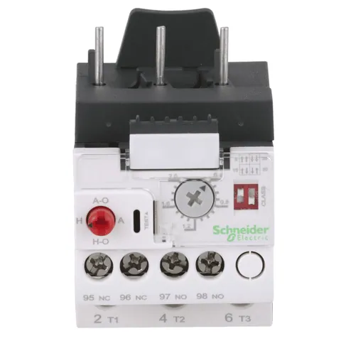 Schneider Electric LR9D02 Overload relay, TeSys LRD, motor protection, 0.4A to 2A, 3 phase, withstand 6kV impulse, 2kV surge, electronic thermal — Accessori generali