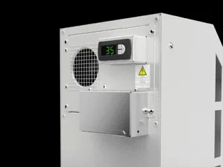 Rittal SK 3305.548 TopTherm Blue e Wall-Mounted Cooling Unit, UL Type 3R/4 Total cooling output 0.50 – 2.50 kW — Armarios eléctricos y cajas