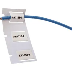 Brady Corporation PS-125-2-WT-S Polyolefin Wire Marking Sleeves, White, 0.125" Diameter x 2" Width, Roll of 500 — Pulegge e rulli