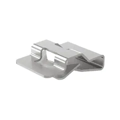 Panduit MCMS12-P-C MCMS12-P-C Clip-on Mount, Indoor use, Zinc Plated Steel, .03-.125", PK100 — Connectors & Plugs
