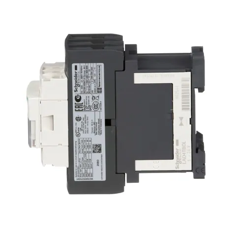 Schneider Electric LC1D25BD IEC Contactor, TeSys Deca, 25A, 15HP, 24VDC Coil — Contactores y relés