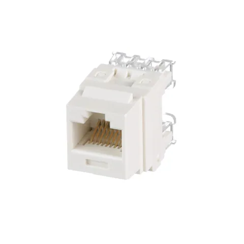 Panduit NK688MIW UTP RJ45 Cat 6 Punchdown Keystone Jack Module, IW — Industrial Cables & Wires