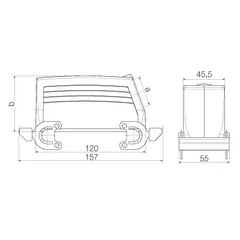 Weidmuller 1787780000 HDC 24B TSBO 1M25G — General Accessories