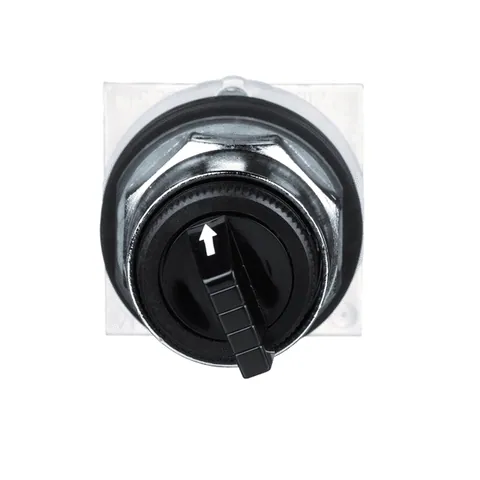 Schneider Electric 9001KS88B 30mm Push Button, Type K, selector switch, 4 position, black knob — General Accessories