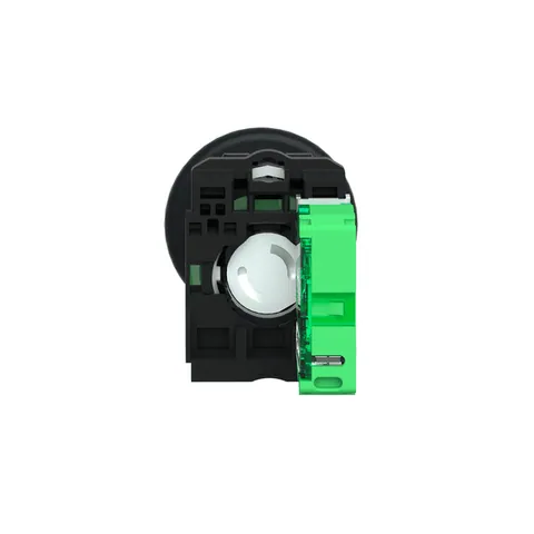 Schneider Electric ZB5RTC2 Wireless and batteryless transmitter,transmitter, Harmony XB5R, mushroom head 40mm, plastic, black, 22mm, spring return — Switches & Modular Apparatus
