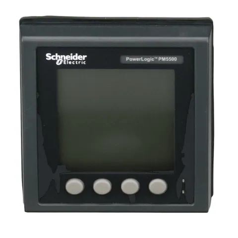 Schneider Electric METSEPM5563RD power meter PowerLogic PM5563, 2 ethernet, up to 63th Harmonic, 1,1MB 4DI/2DO 52 alarms, with remote display — General Accessories