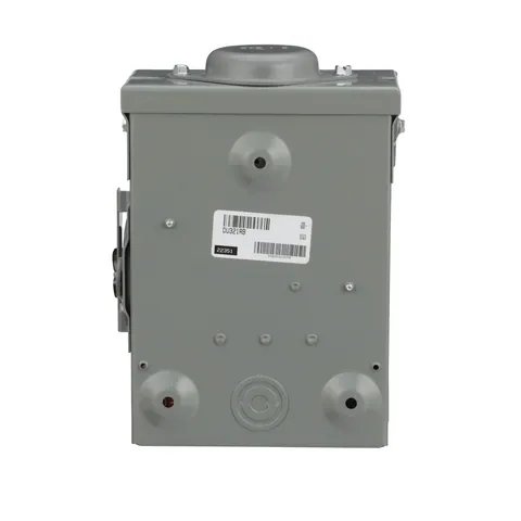 Schneider Electric DU321RB Safety switch, general duty, non fusible, 30A, 3 pole, 7.5hp, 240VAC, NEMA 3R, bolt on provision — General Accessories