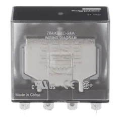 Schneider Electric 784XDXC-24A Power relay, SE Relays, 15A, 4PDT, 24 VAC, clear cover — Akcesoria ogólne