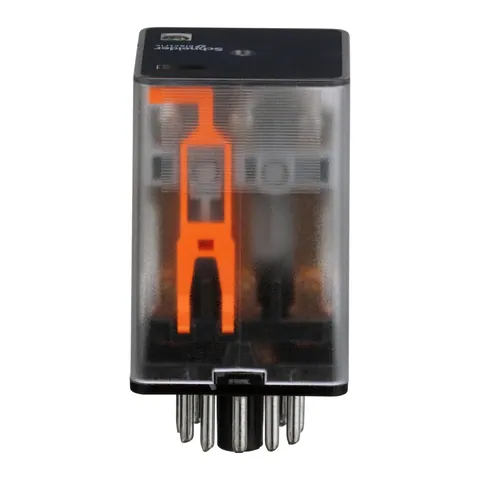 Schneider Electric 750XCXRCL-120A General purpose relay, SE Relays, 750R, 3PDT, 10A, 120 VAC, octal terminal 11 pins, clear cover with LED — Akcesoria ogólne