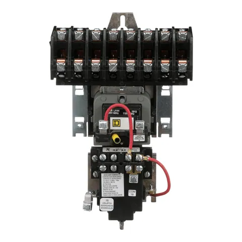 Schneider Electric 8903LXO80V02 Contactor, Type L, multipole lighting, mechanically held, 30A, 8 pole, 600V, 110/120VAC 50/60Hz coil, open style — General Accessories