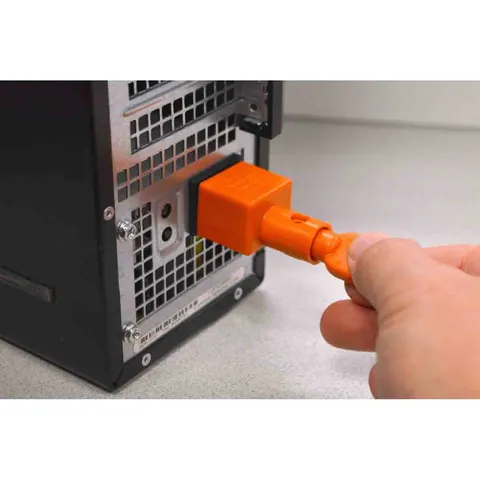 Brady Corporation 148081 Detachable IEC Power Cord Plug Lockout — Control & HMI