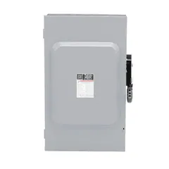 Schneider Electric H364N Safety switch, heavy duty, fusible, 200A, 4 wire, 3 pole, 1 neutral, 150hp, 600VAC/DC, NEMA 1 — General Accessories