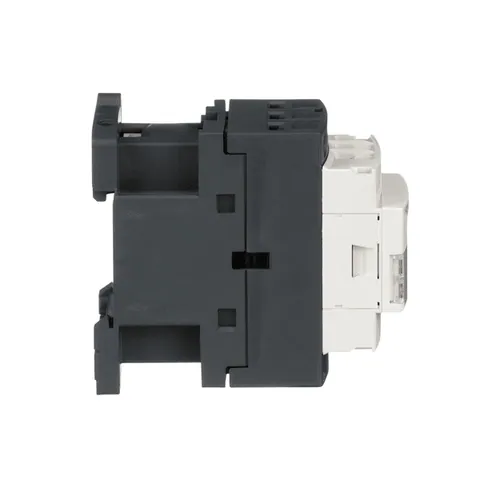 Schneider Electric LC1D09U7 IEC contactor, TeSys Deca, nonreversing, 9A, 5HP at 480VAC, up to 100kA SCCR, 3 phase, 3 NO, 240VAC 50/60Hz coil, open style — Electrónica y PCB